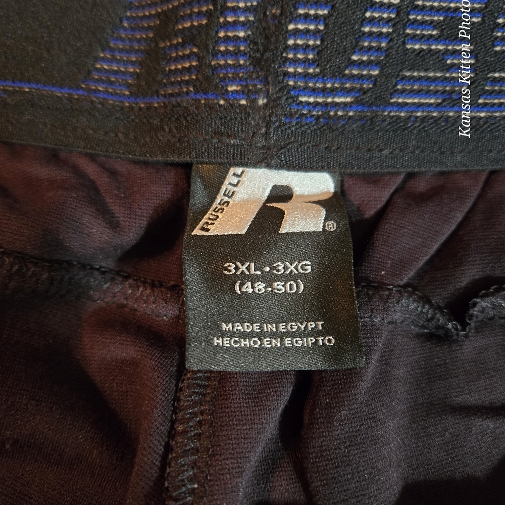 Mens Black Russell Brand Sweatpants